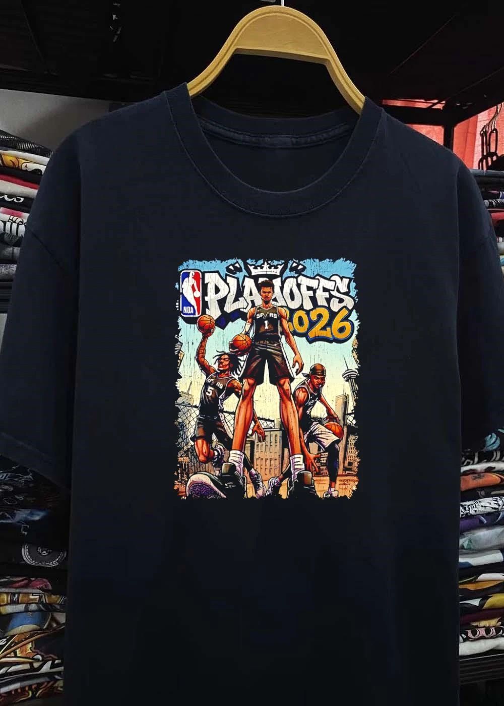 NBA Playoffs Two Thousand Twenty Six San Antonio Spurs One Five shirt