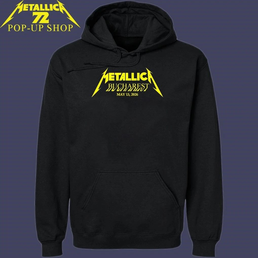 Metallica M72 Bucharest 2026 Romania T-Shirt