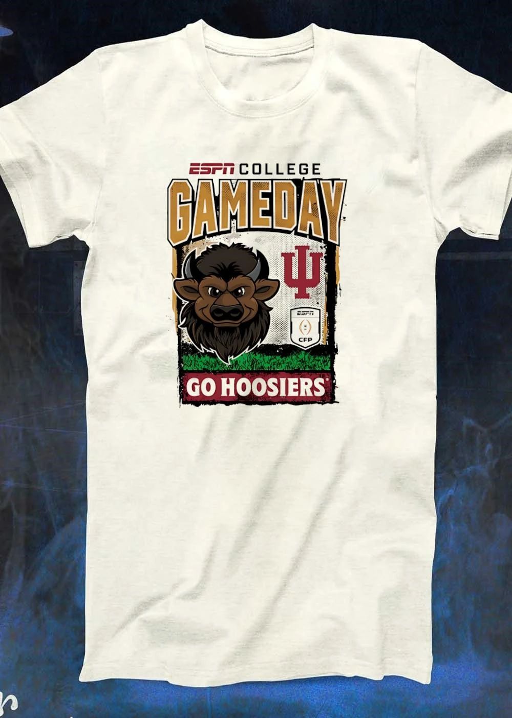 ESPN College Gameday IU Buffalo Football Go Hoosiers T-Shirt