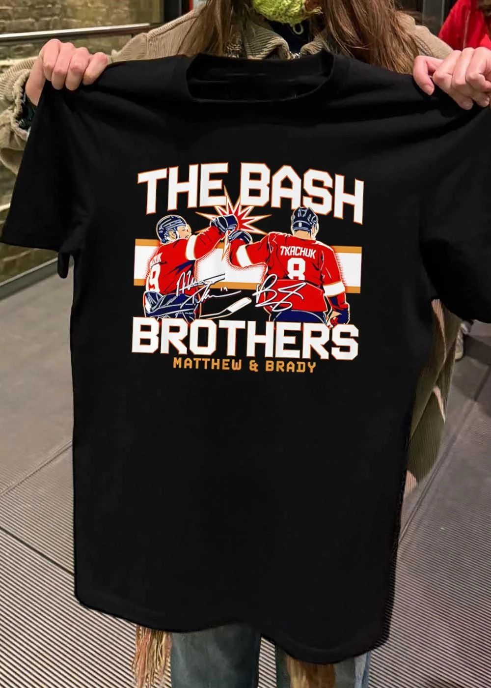Matthew and Brady Tkachuk The Bash Brothers Florida Panthers Shirt