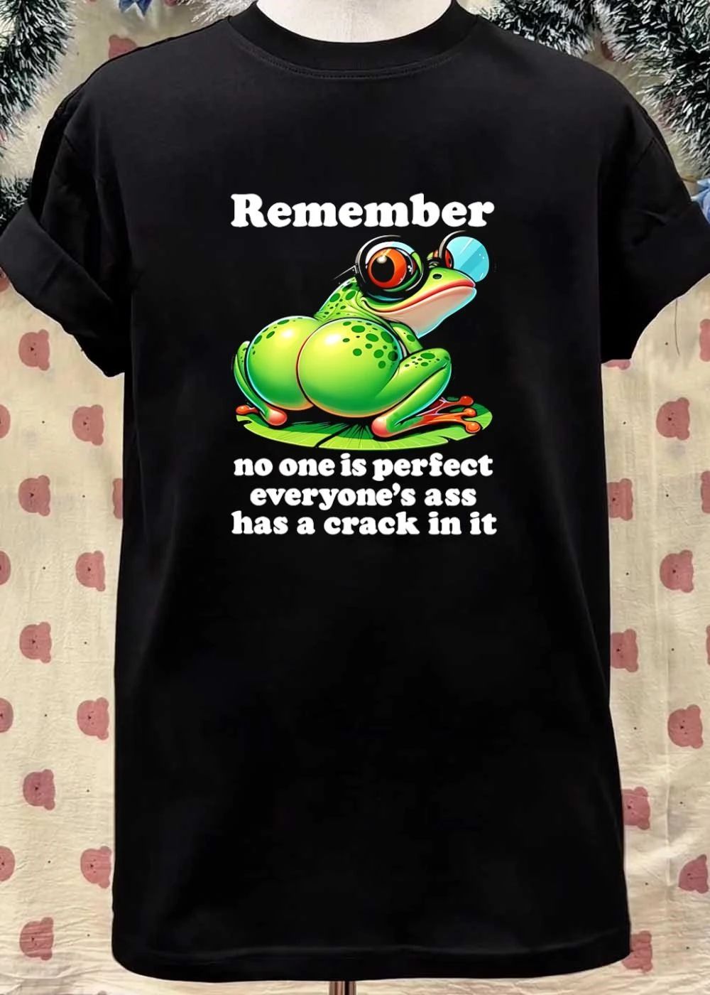 Remember Frog With Glasses Ass Crack Shirt