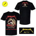 Metallica M72 Chorzów 2026 Tour Poster by Karol Banach Stadion Śląski, Poland Two Sided Shirt