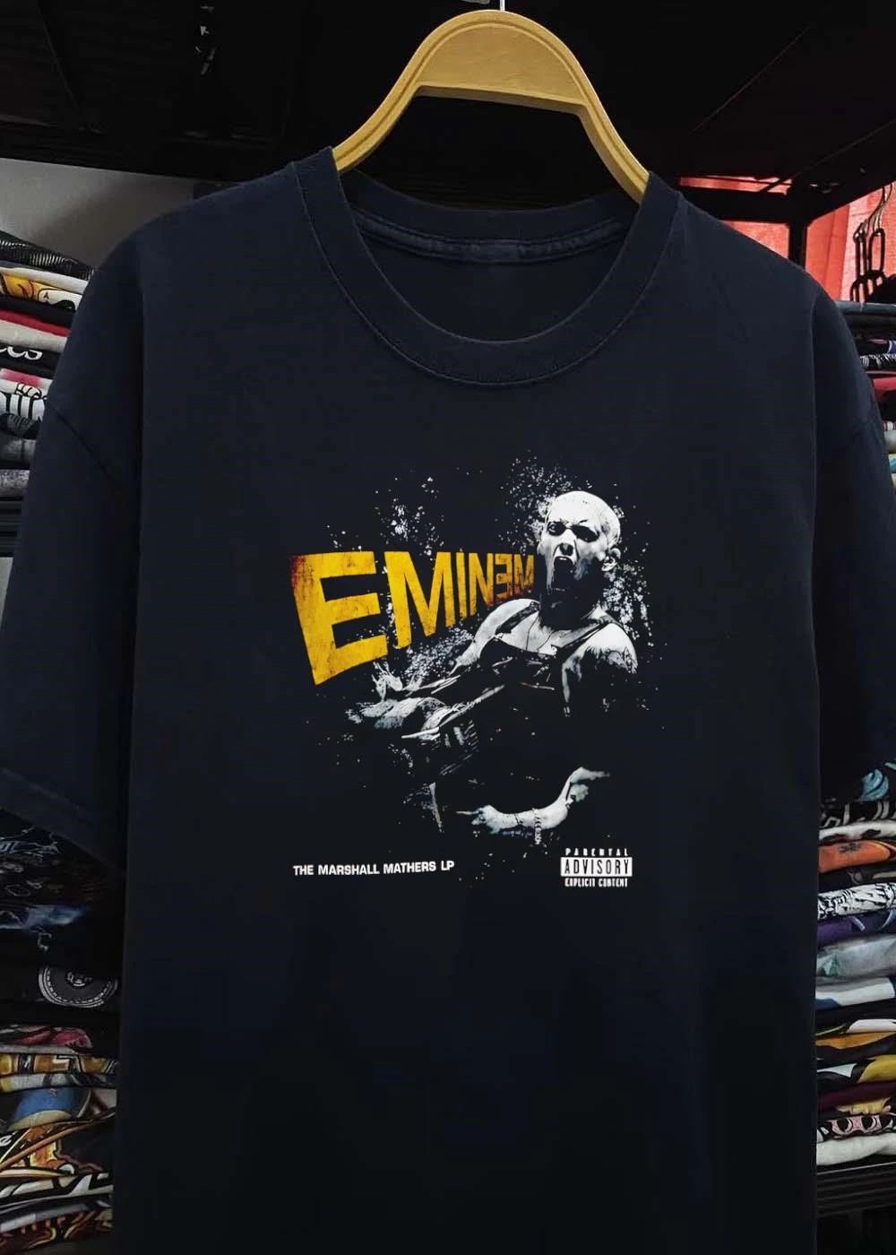Eminem The Marshall Mathers LP Parental Advisory Explicit Content Shirt