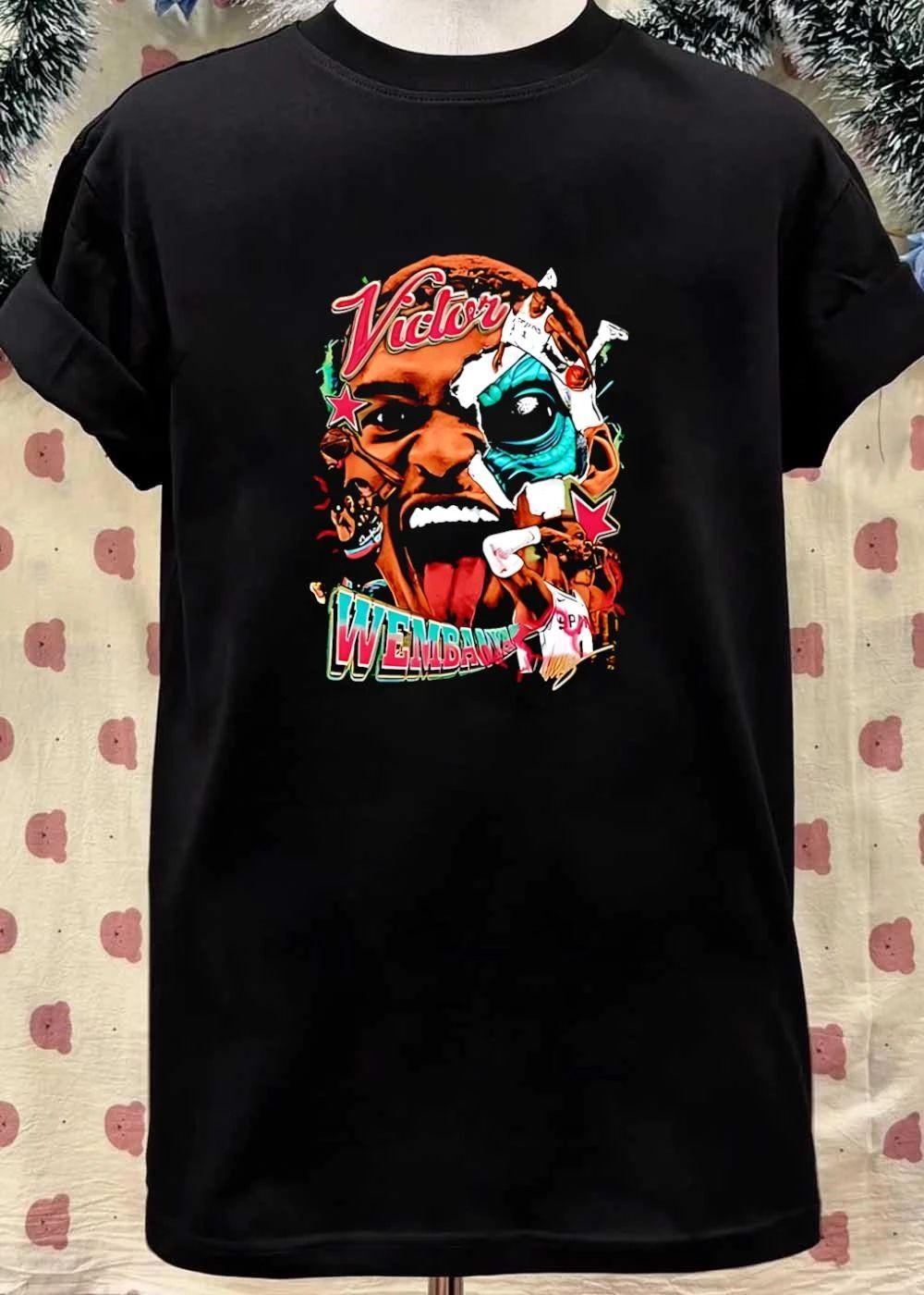 Spurs Victor Wembanyama Basketball Player Graphic T-Shirt
