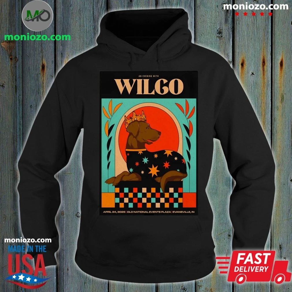 Wilco Evansville IN, April 24 2026 Poster T-Shirt