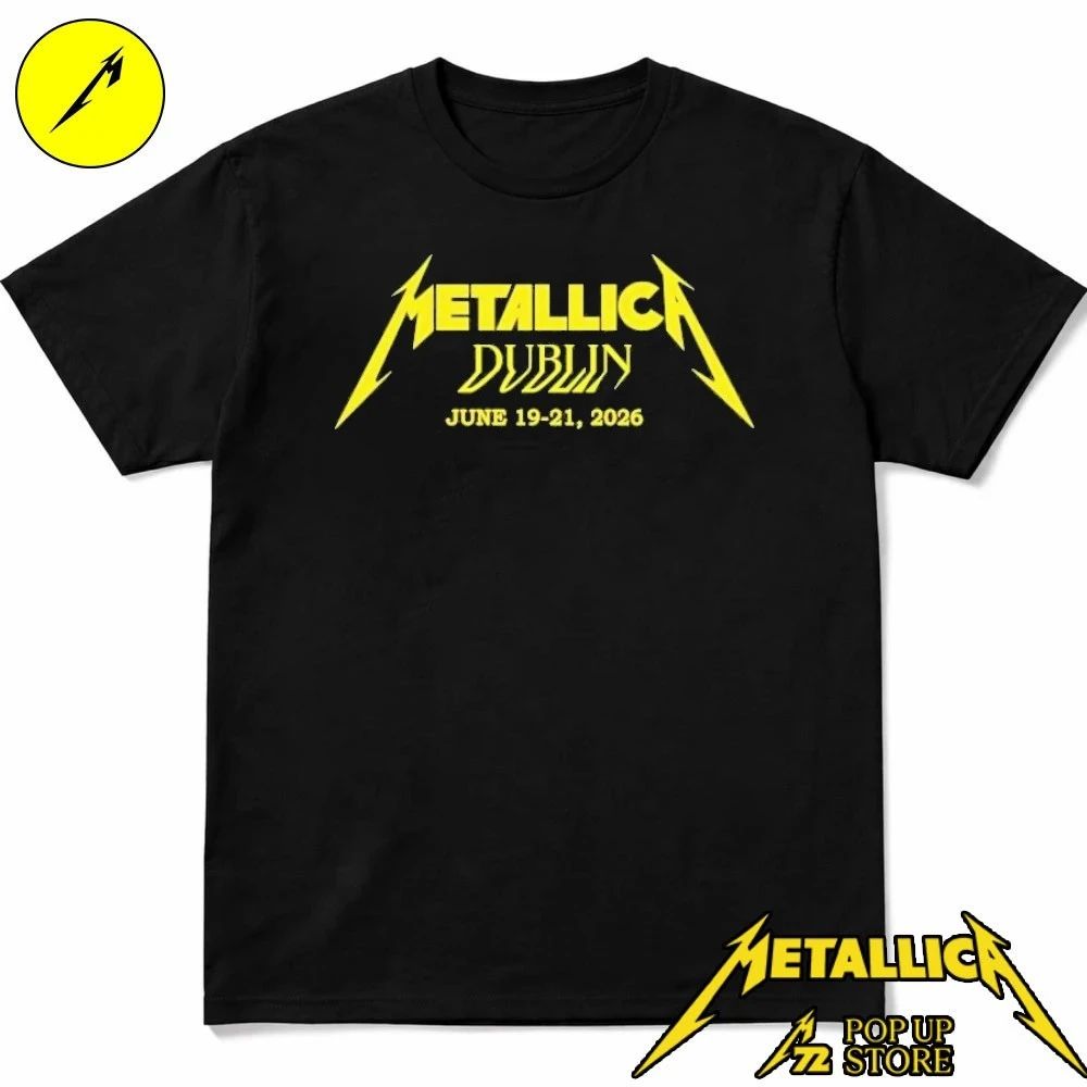 Metallica Pop-up Store Dublin Shirt