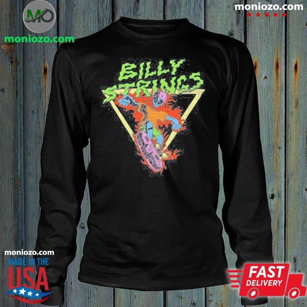 Original Billy Strings Spring Tour 2026 Alien Shirt