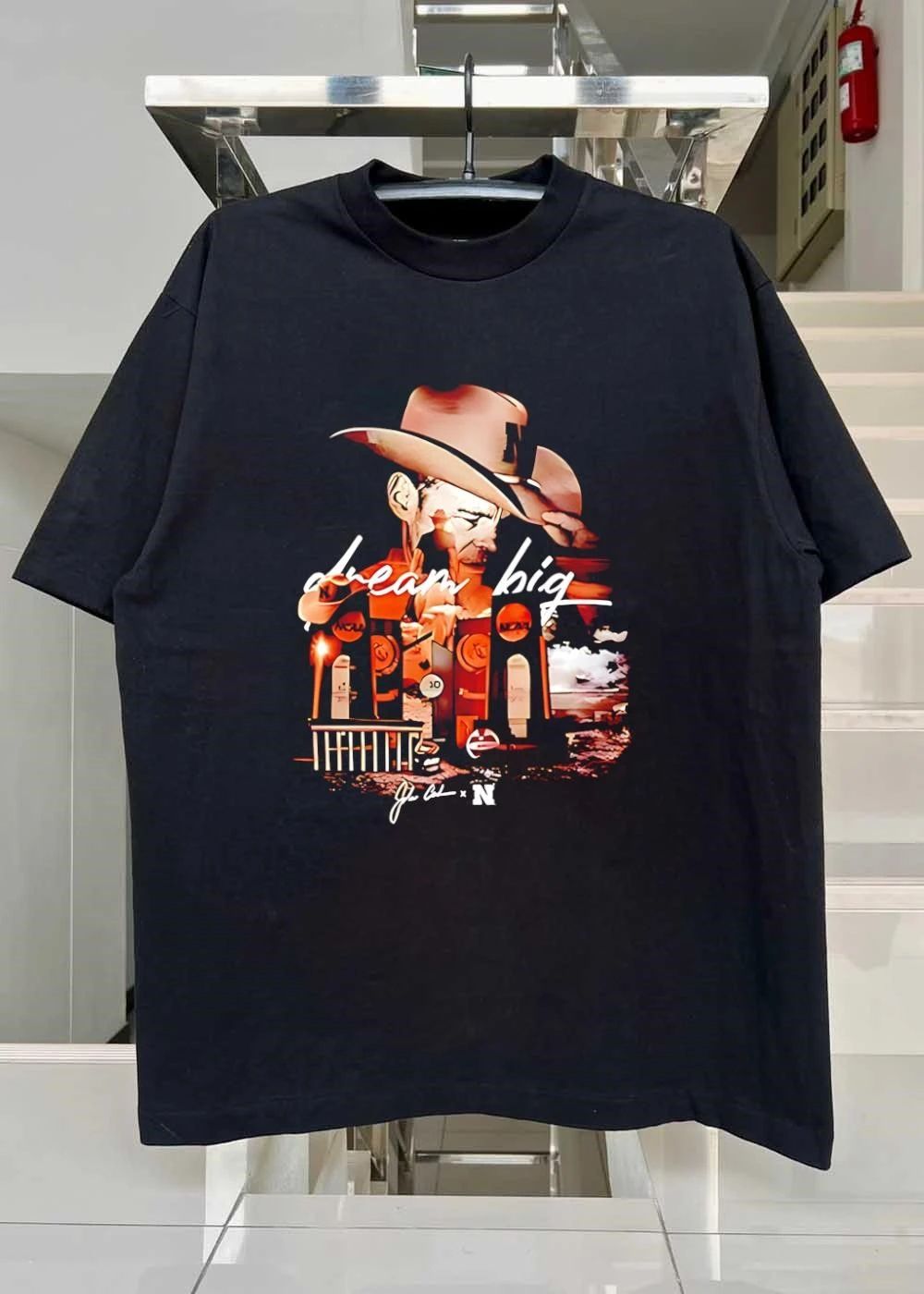 John Cook Nebraska Cornhuskers Volleyball Dream Big shirt