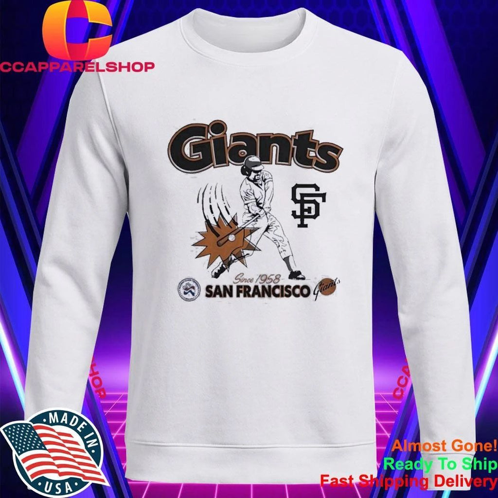 San Francisco Giants Since 1958 National League Centennial Baseball Shirt
