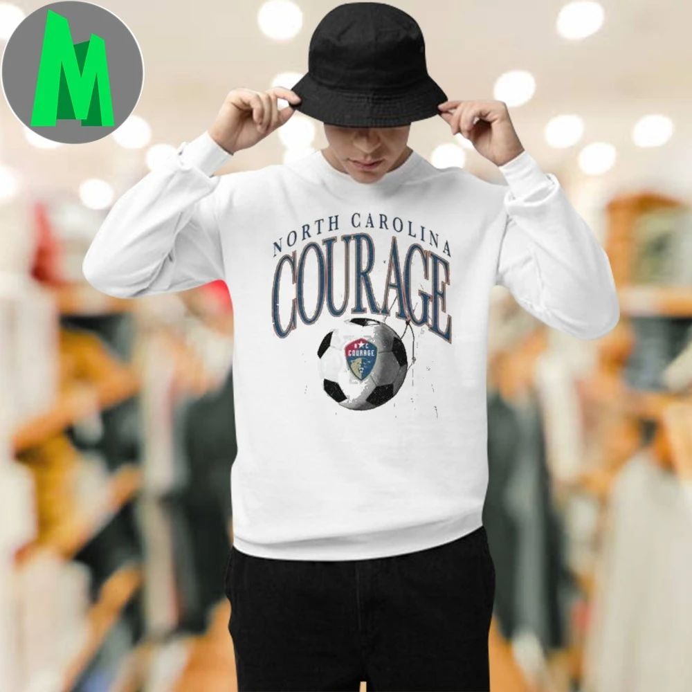NWSL NC Courage Heavyweight Logo T-Shirt