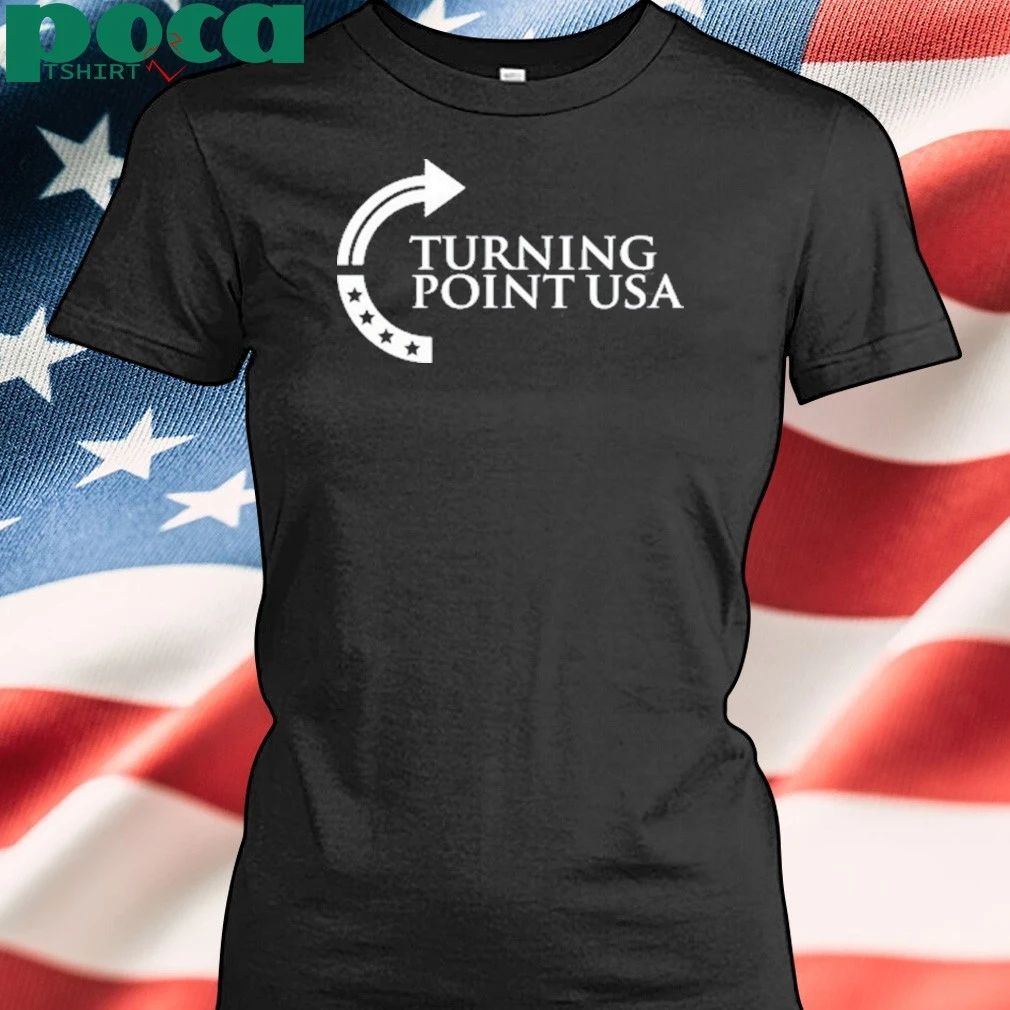 Sydney Sweeney Wearing Turning Point Usa T-shirt