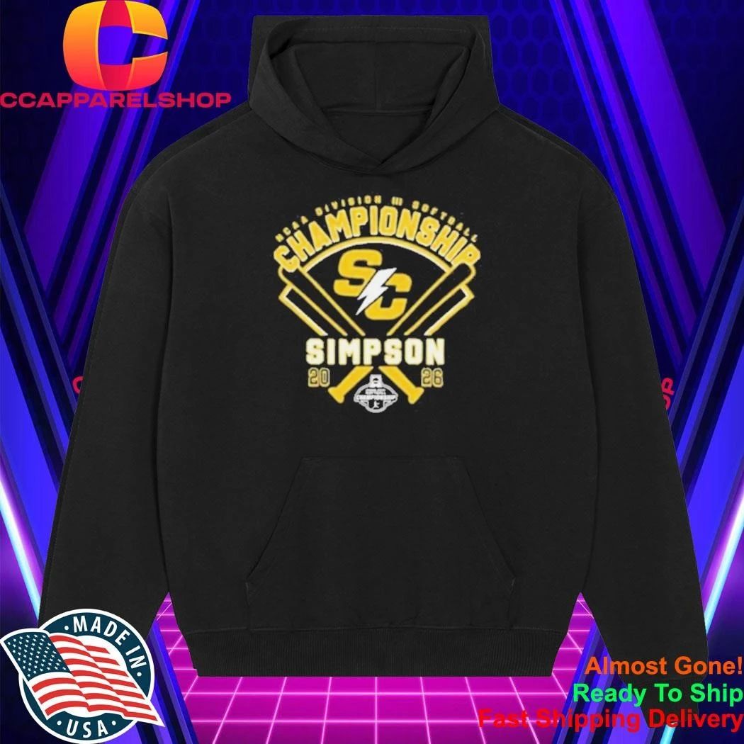 2026 NCAA Division III Softball Championship Simpson Storm Shirt