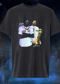 Jb Jt Jaylen Brown and Jayson Tatum Holding NBA Trophy Boston Red Sox T-Shirt