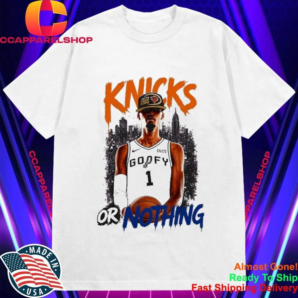 Victor Wembanyama Goofy Or Nothing Finals 2026 Shirt