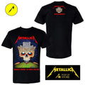 Metallica at Arena Națională in Bucharest, Romania, on May 13, 2026 Gojira and Knocked Loose By Revolver Dart on the M72 World Tour Two Sided Shirt