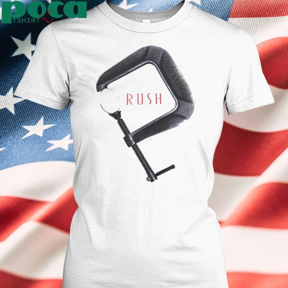 Vintage 1984 Rush Grace Under Pressure Tour Shirt