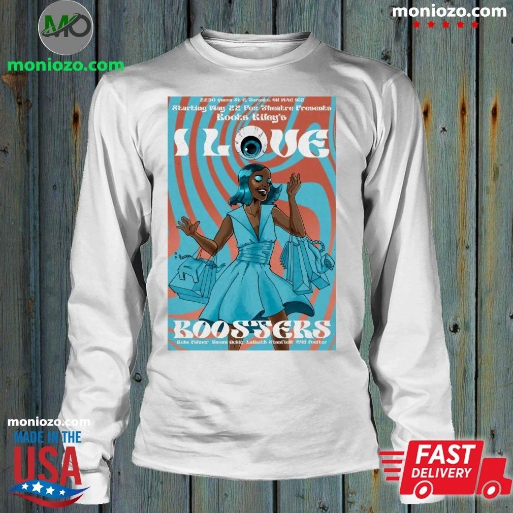 Original Boots Riley’s I Love Boosters Poster Shirt