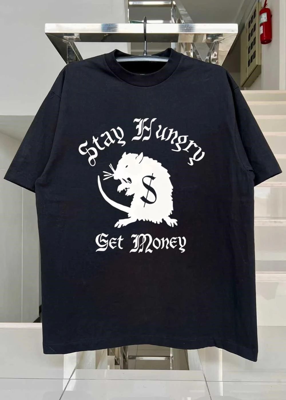 Stay Hungry, Get Money Rat Shirt
