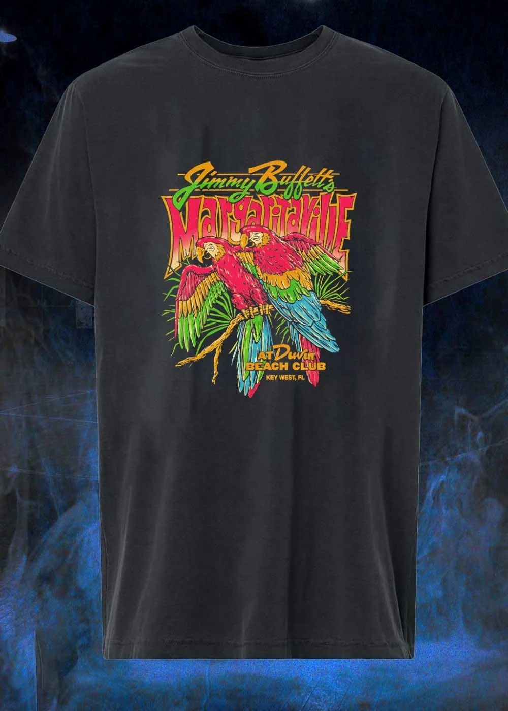 Jimmy Buffett’s Margaritaville Key West Parrots Shirt