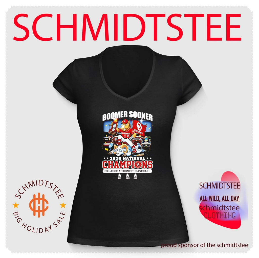 Oklahoma Sooners baseball National Champions Baseball 2026 mascot shirt