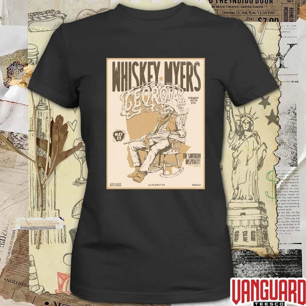 Whiskey Myers The Southern Hospitality Tour May 23 2026 Alpharetta GA Poster Pop-Up t-shirt