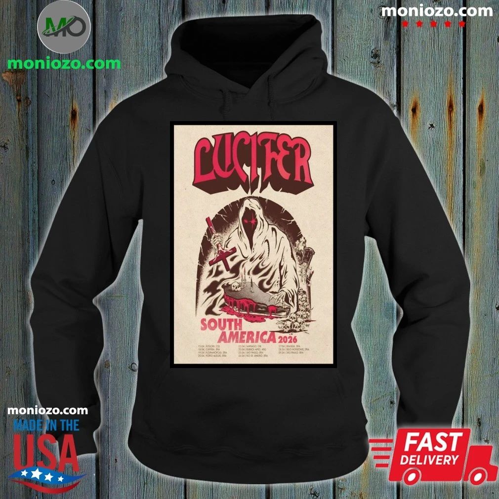 Lucifer South America Tour 26 Poster T-shirt
