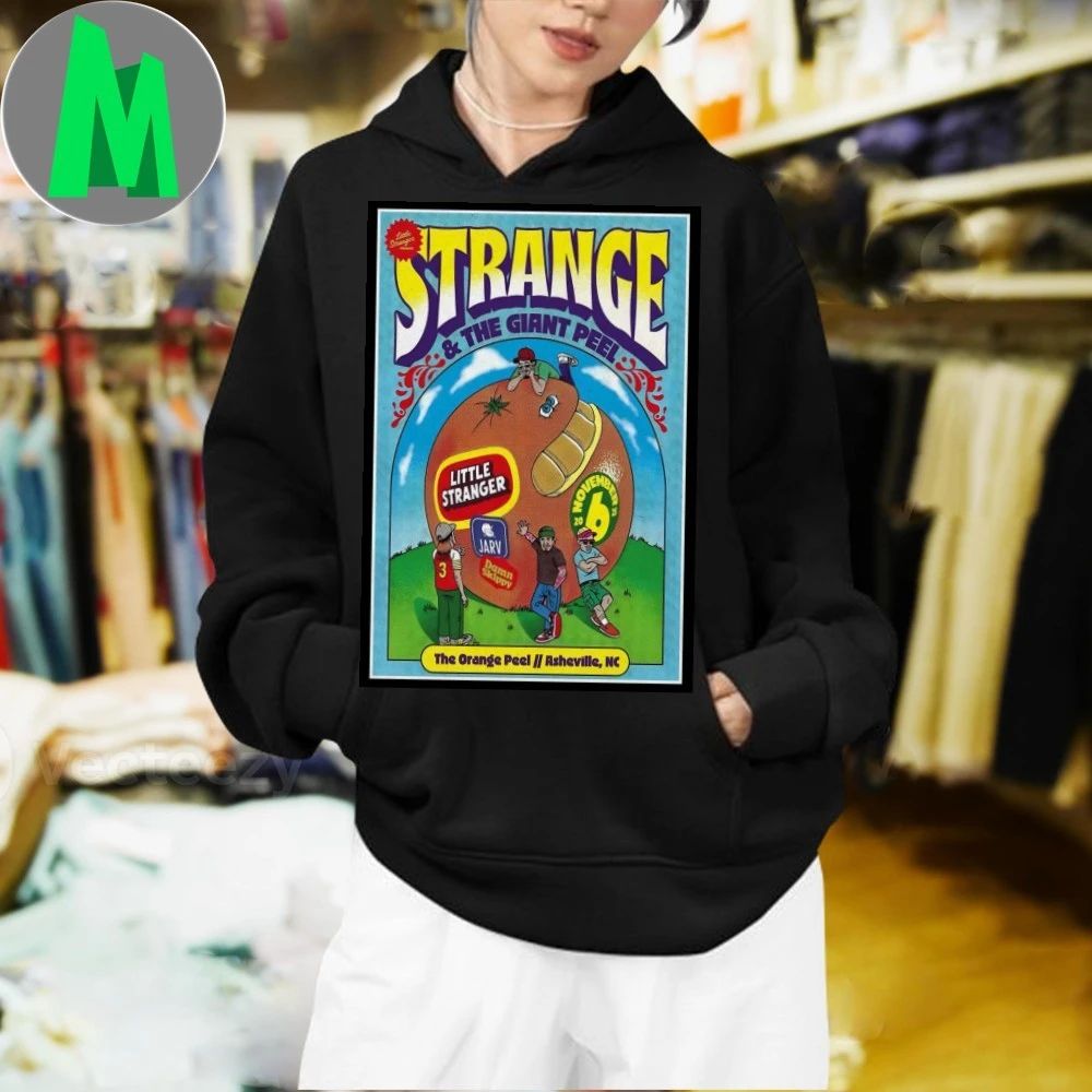 Strange The Giant Peel Nov 6 2025 The Orange Peel Asheville, NC Poster Shirt
