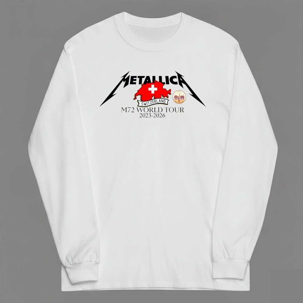 Metallica M72 World Tour Zurich, Switzerland Pop-Up Shop Shirt