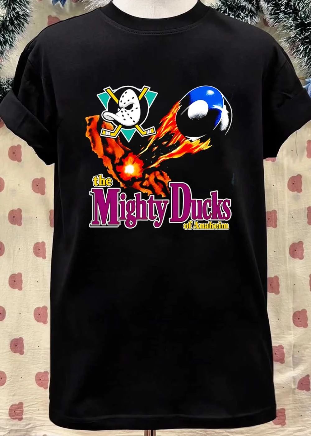 Mighty Ducks Apparel The Mighty Ducks of Anaheim Hockey Team T-Shirt