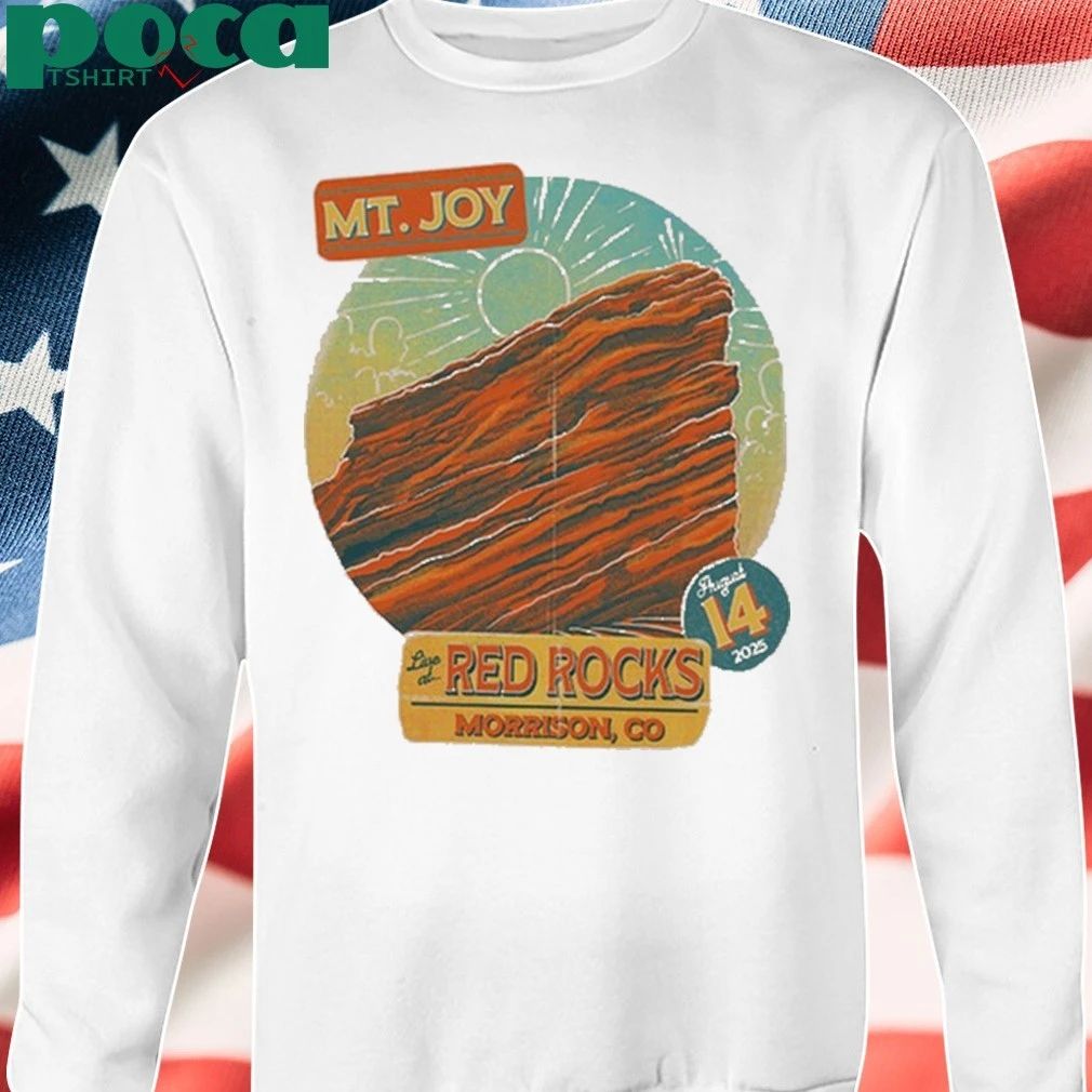 08-14-2025 Red Rocks Mt. Joy Band Shirt