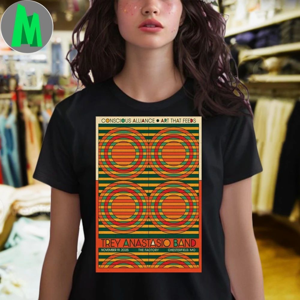Trey Anastasio Band Nov 19 2025 The Factory Show Poster Shirt