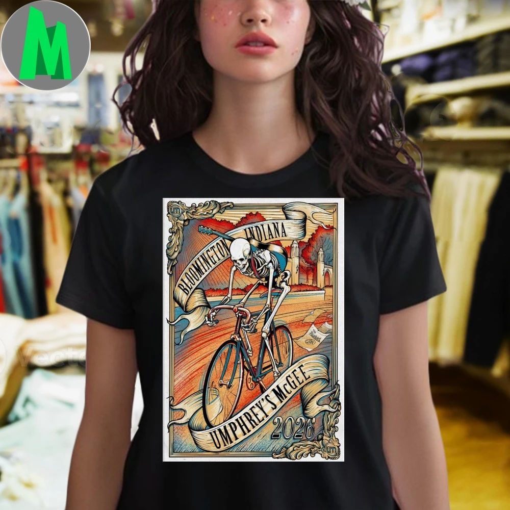 Umphrey’s Mcgee Event Bloomington In Jan 29 2026 Poster T-Shirt