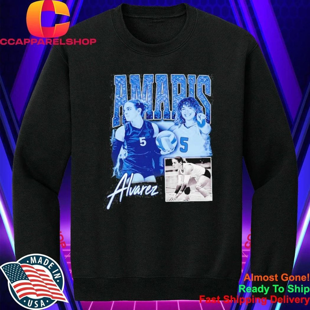 Alvarez Volleyball Player Collage Shirt