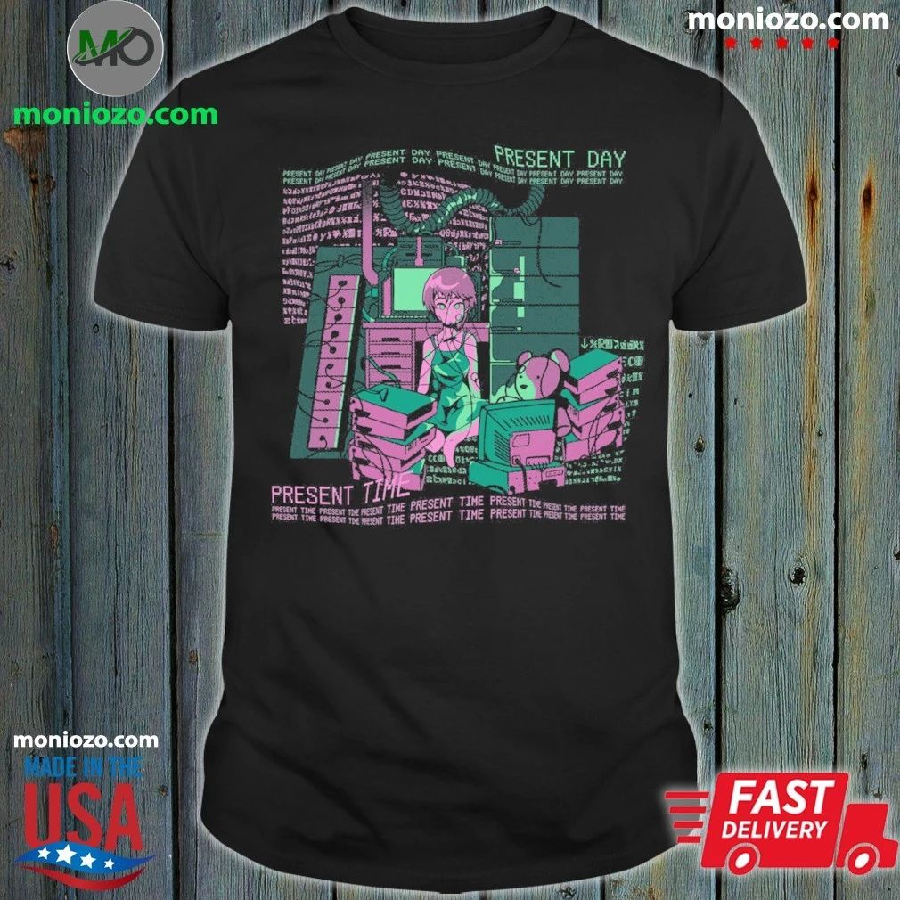 Original Lain Iwakura Serial Experiments Lain Connect to the Wired T-Shirt