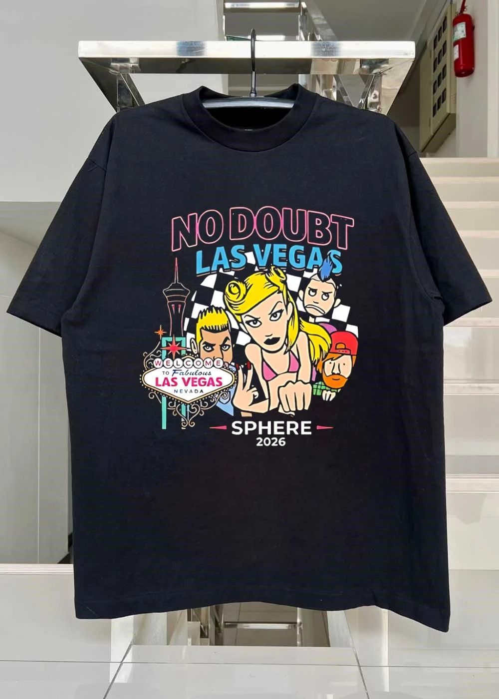 No Doubt Las Vegas Concert Merchandise No Doubt Las Vegas Sphere 2026 T-Shirt