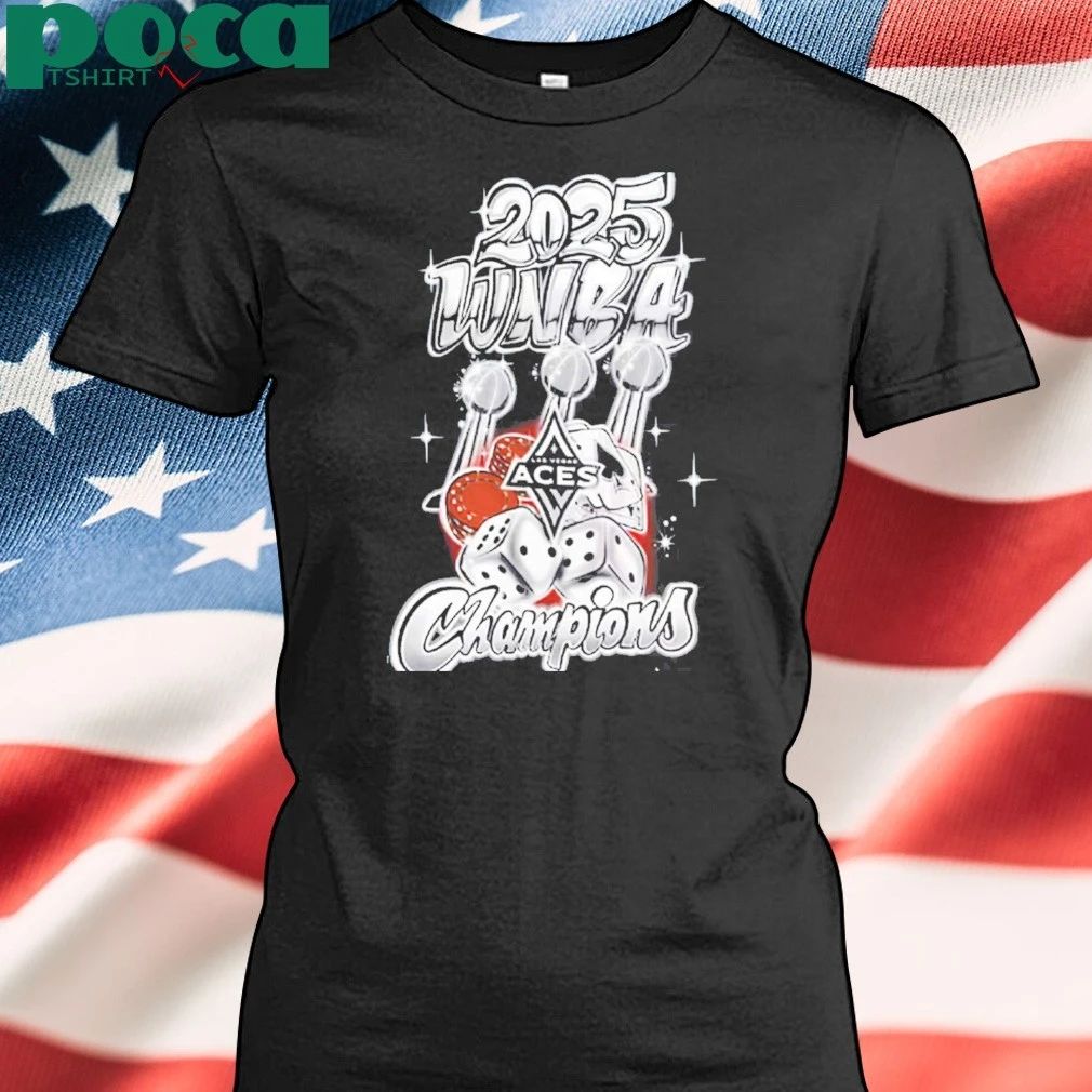 Las Vegas Aces Round21 2025 Wnba Finals Champions T-shirt