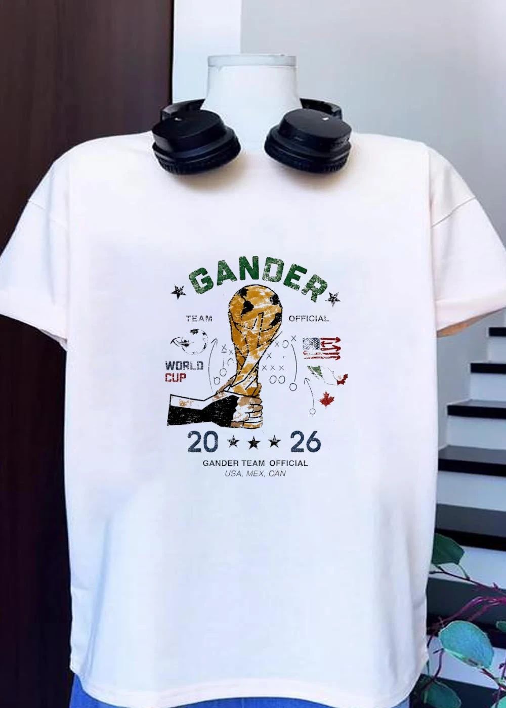 Gander Team Official World Cup 2026 USA Mexico Canada shirt
