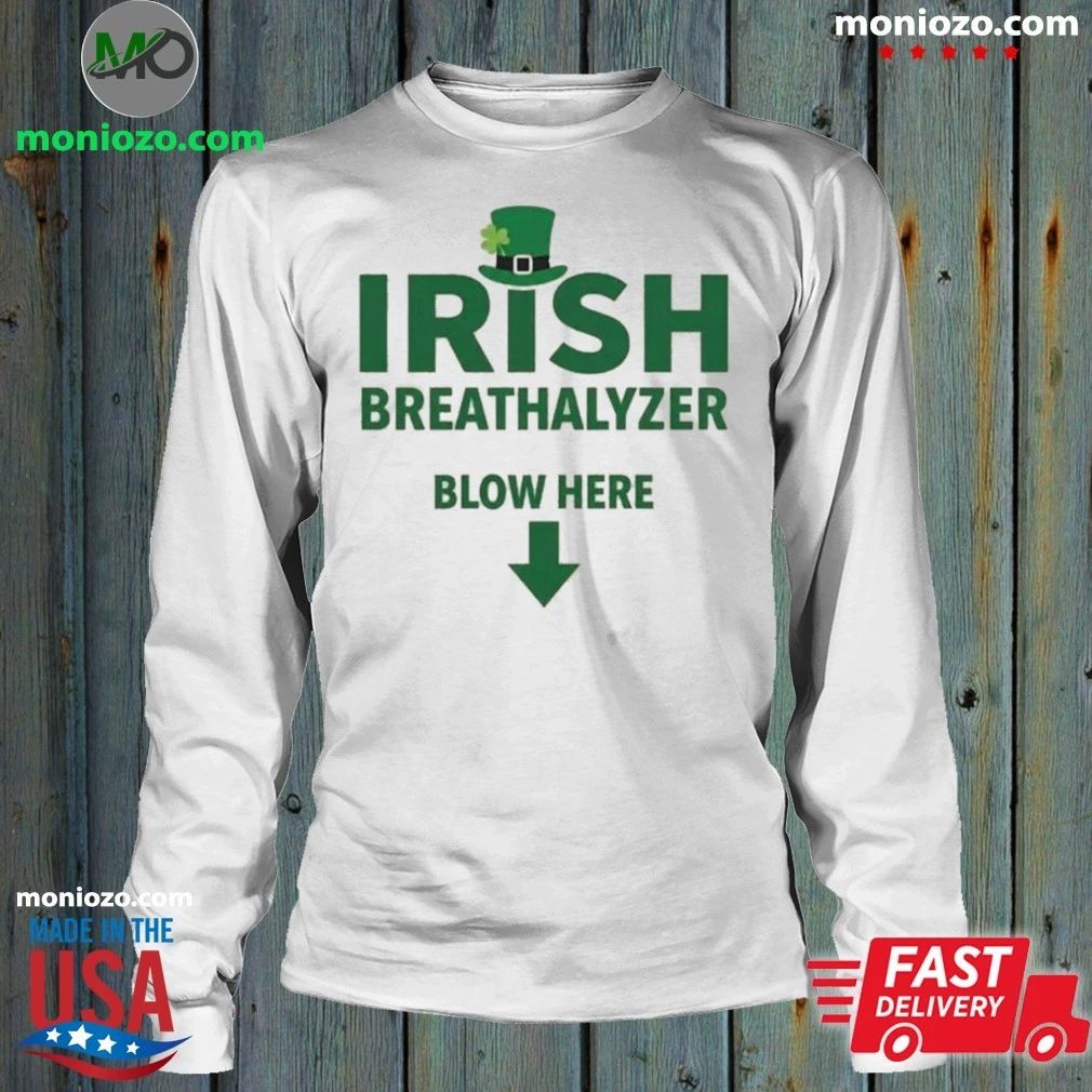 Original Irish Breathalyzer St Patrick’s Day Drinking Shirt