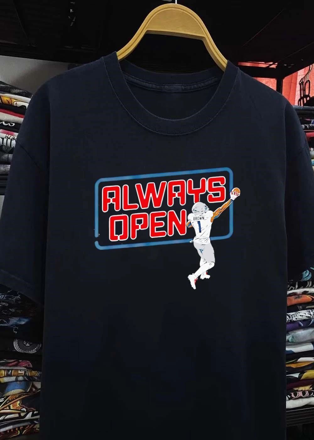 Always Open Brown 1 Autograph Signature Football shirt