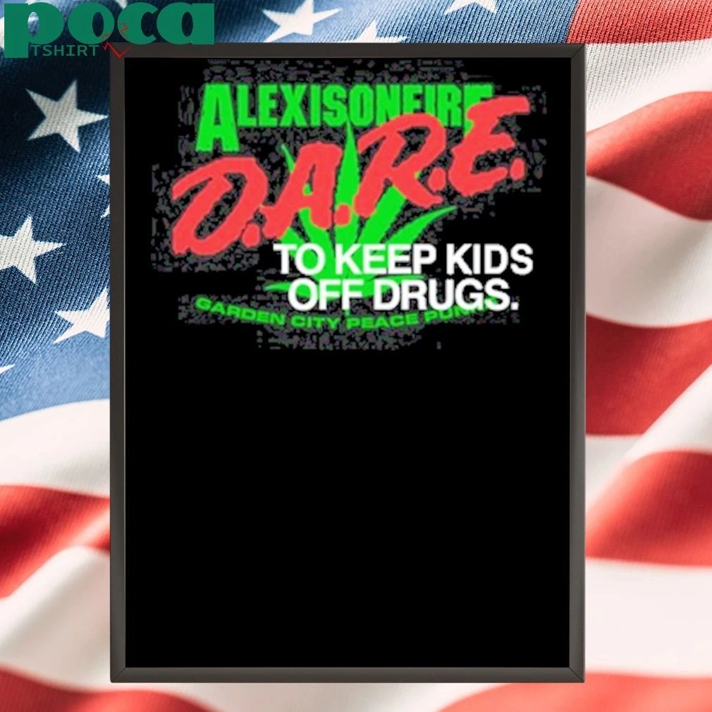 Alexisonfire Dare To Keep Kids Off Drugs T-shirt