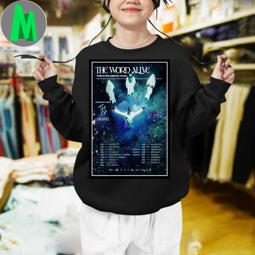 Tour 2025 The Word Alive Poster Shirt