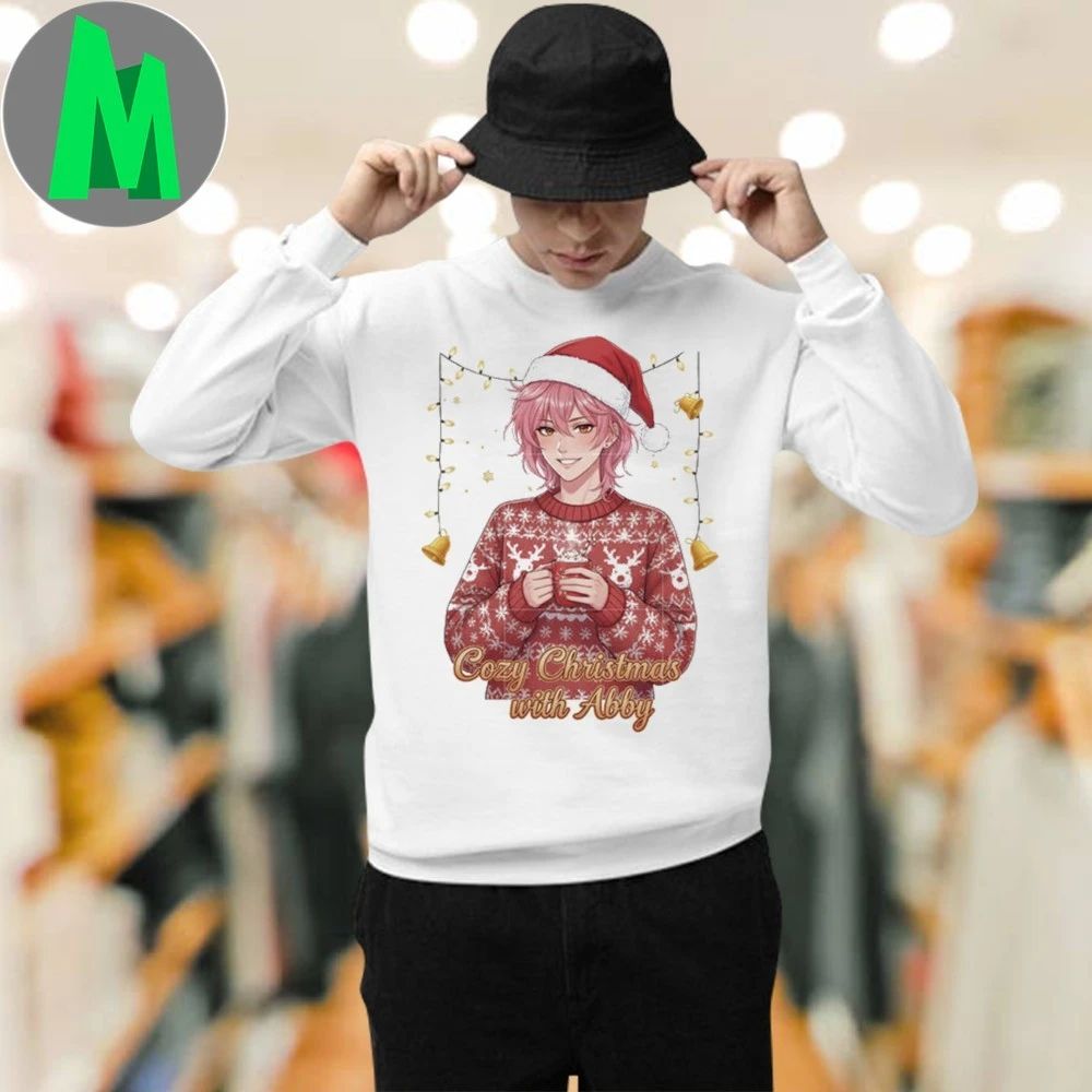 Cozy christmas with abby character abby saja boys Shirt