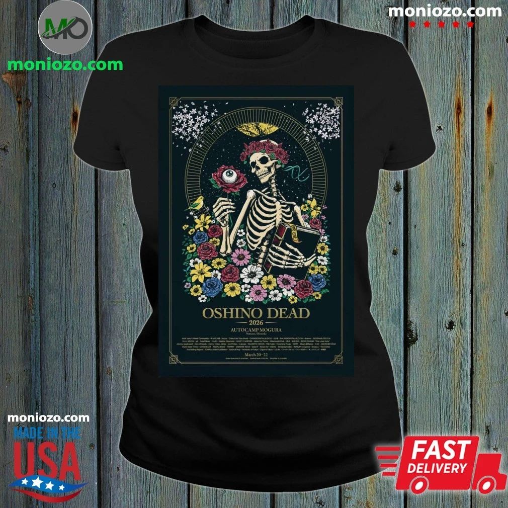Oshino Dead March 20-22 2026 In Numazu, Shizuoka Tour Poster Shirt