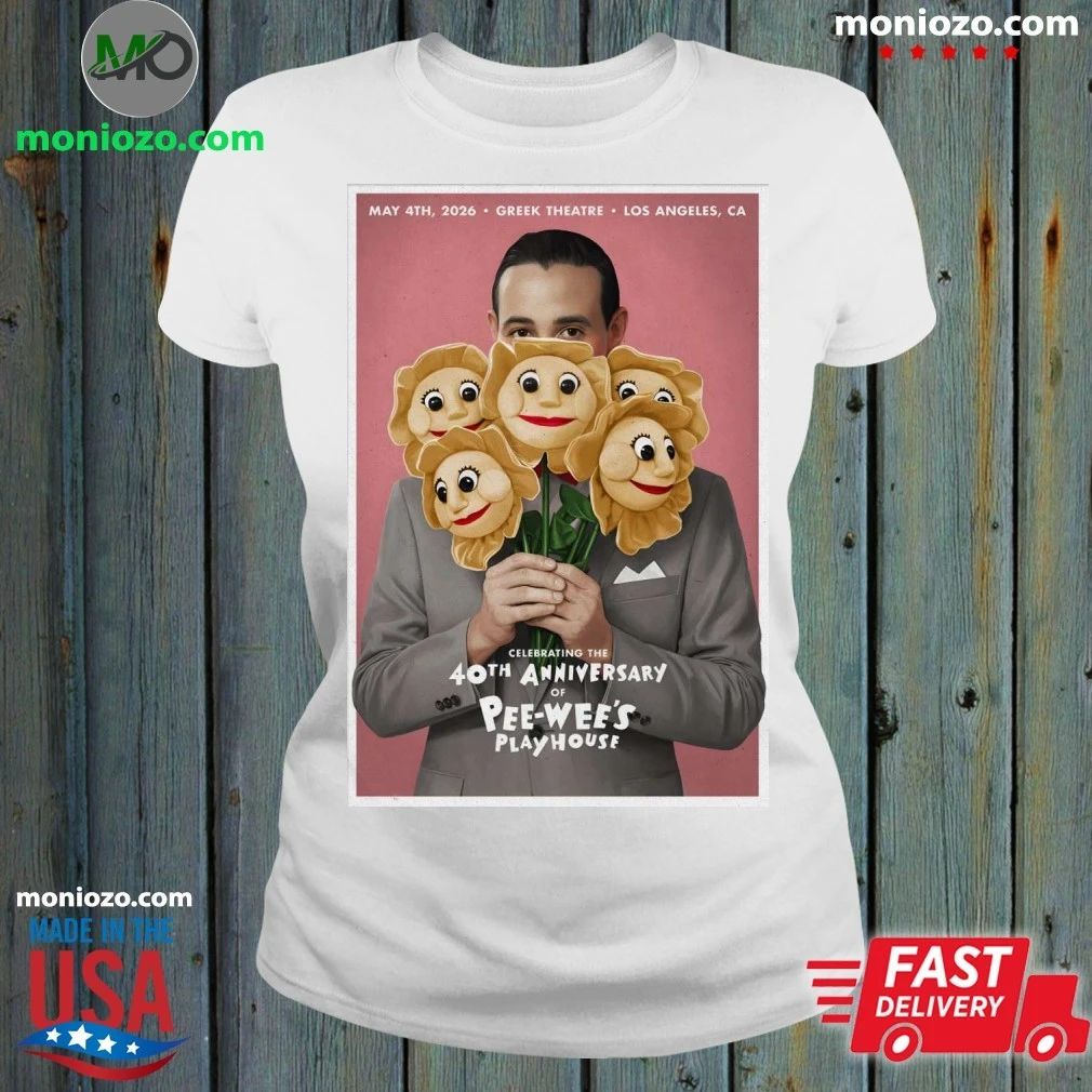 Pee-wee Herman Los Angeles CA May 4 2026 Poster Shirt