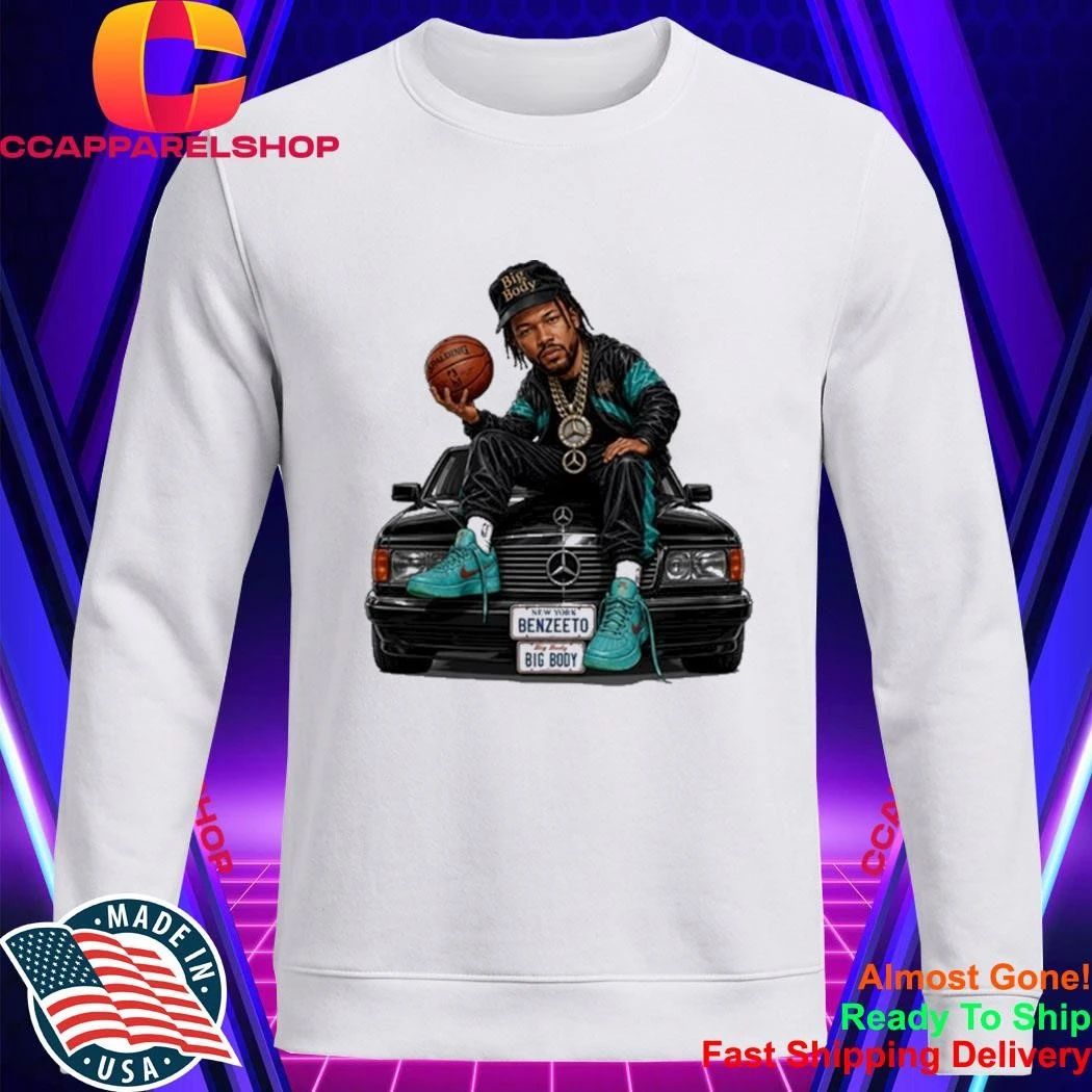 Jalen Brunson Big Body Benzeeto Mercedes Car Finals 2026 Shirt