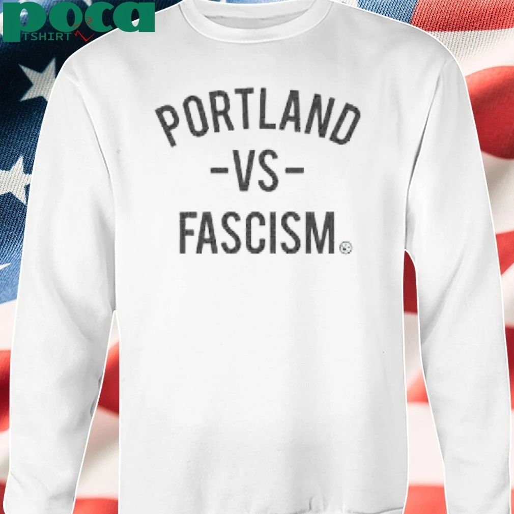 PORTLAND VS FASCISM – Portland Frog Protest (black) T-Shirt
