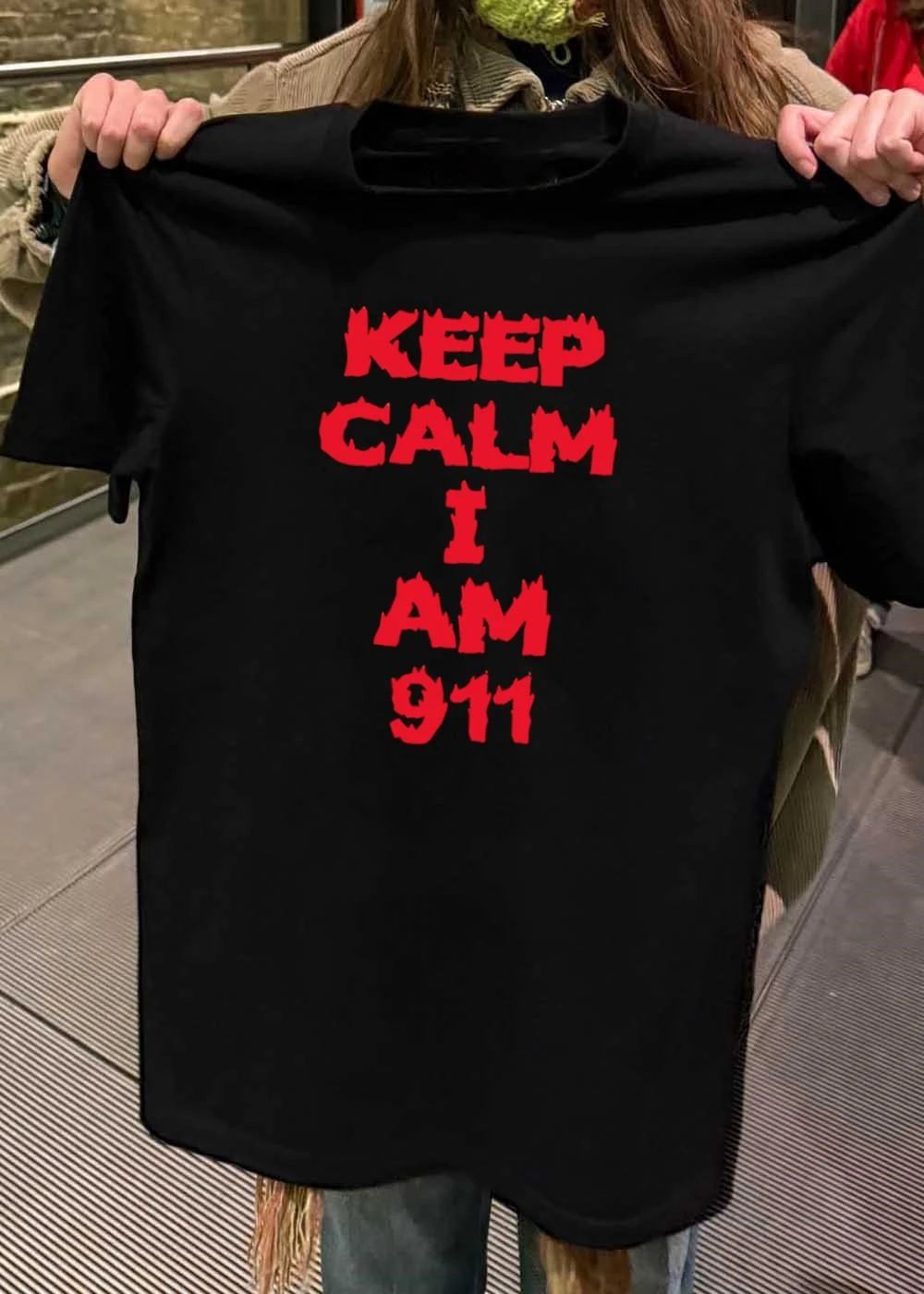 Keep Calm I Am 911 Emergency Dispatcher T-Shirt