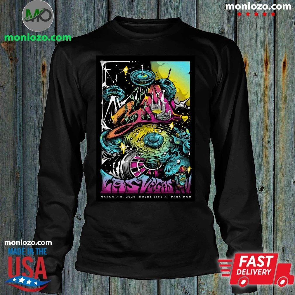 311 Band March 8 2026 In Las Vegas NV Tour Poster Shirt