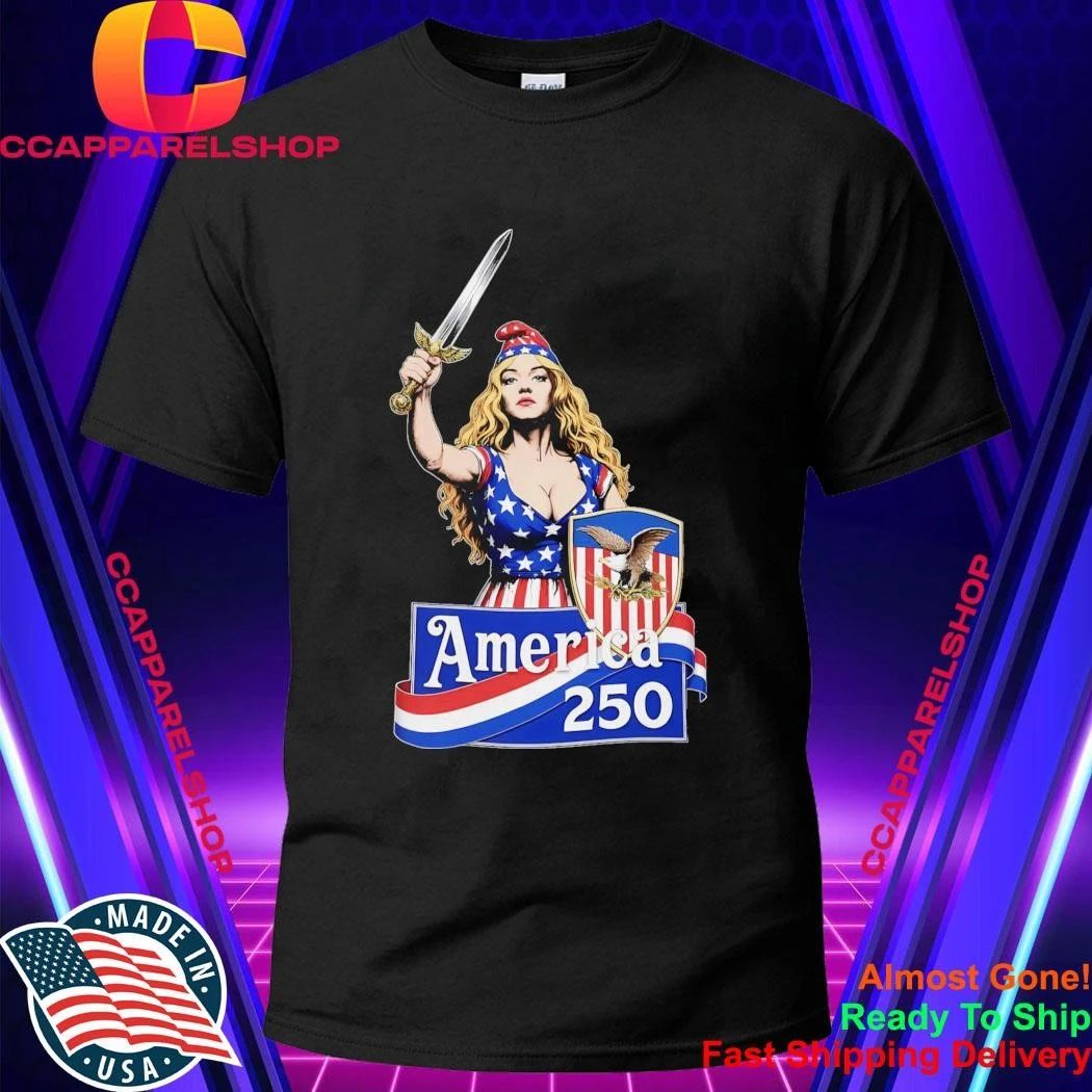 Strong Woman America 250 4th Of July Shirt
