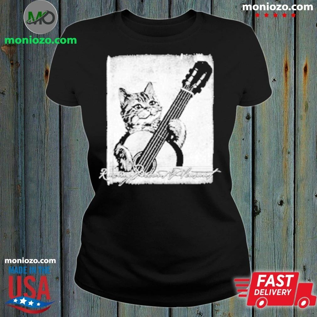 Racing Mount Pleasant Guitar Cat T-Shirt
